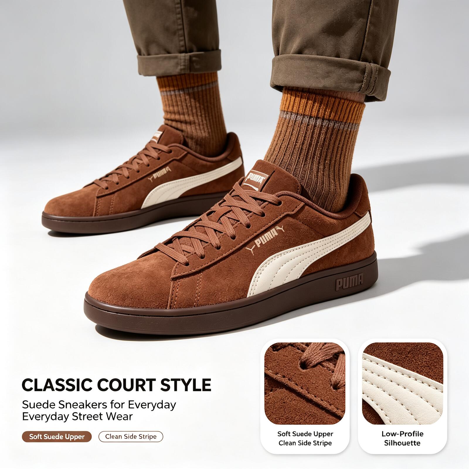 Men'S Shoes Puma Sneakers - Novo Tênis Casual Retro PUMA em