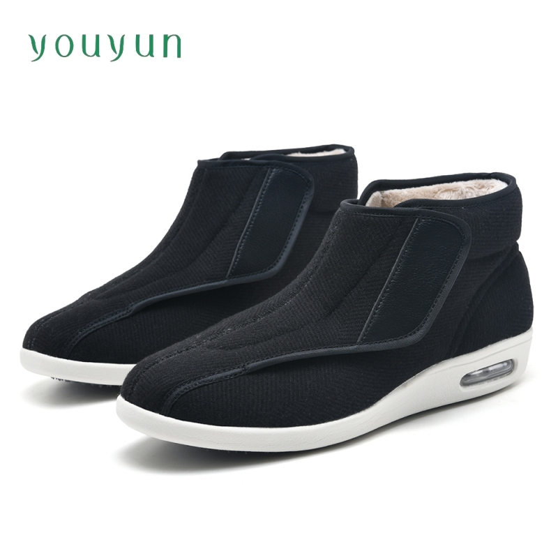 Men'S Shoes Diabetic - Inverno de alta qualidade andando sapatos