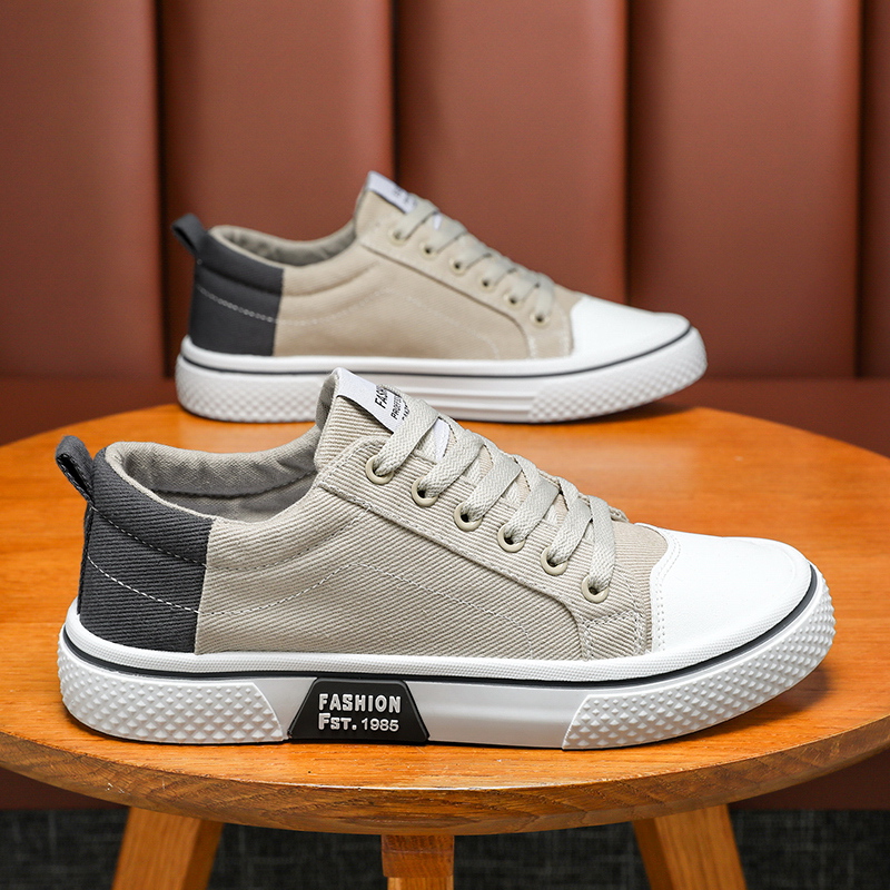 Men Shoes Everyday - Tênis Clássicos de Lona para Homens,