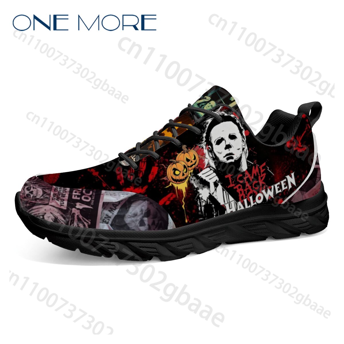 Men Shoes Myer - Tênis Unissex Confortáveis de Halloween Michael