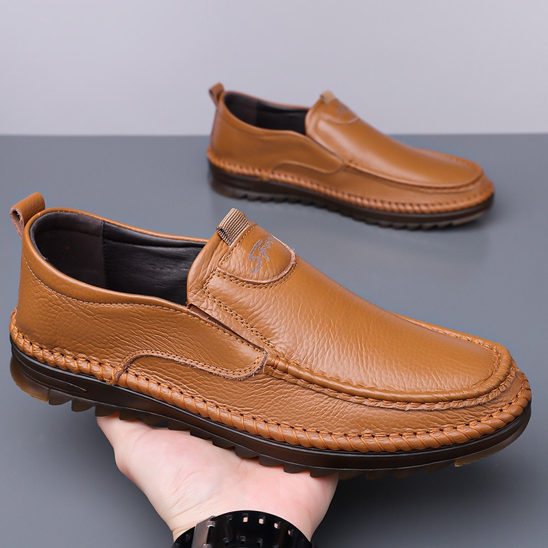 Men'S Shoes Size 43 In Us - Sapatos masculinos de couro genuíno 2026