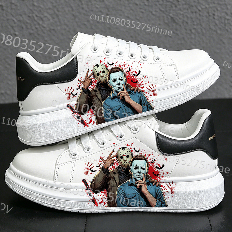 Men Shoes Myer - Tênis Branco com Estampa de Michael