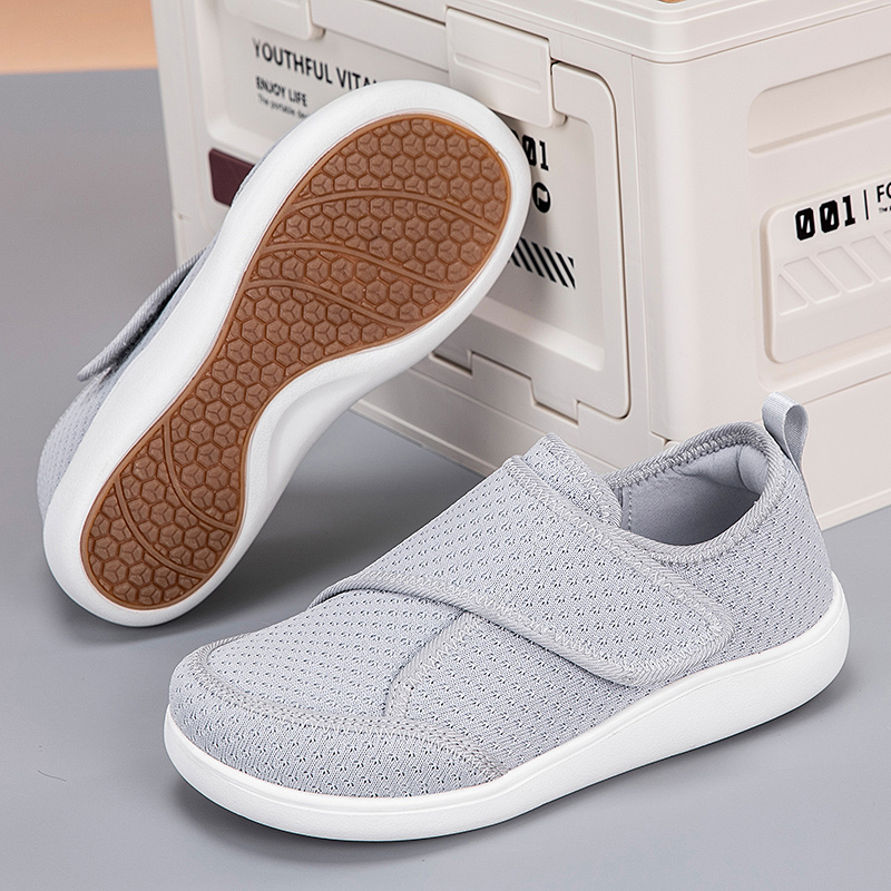 Men'S Shoes Diabetic - Sapatos Abertos Unissex para Idosos, Ajustáveis,