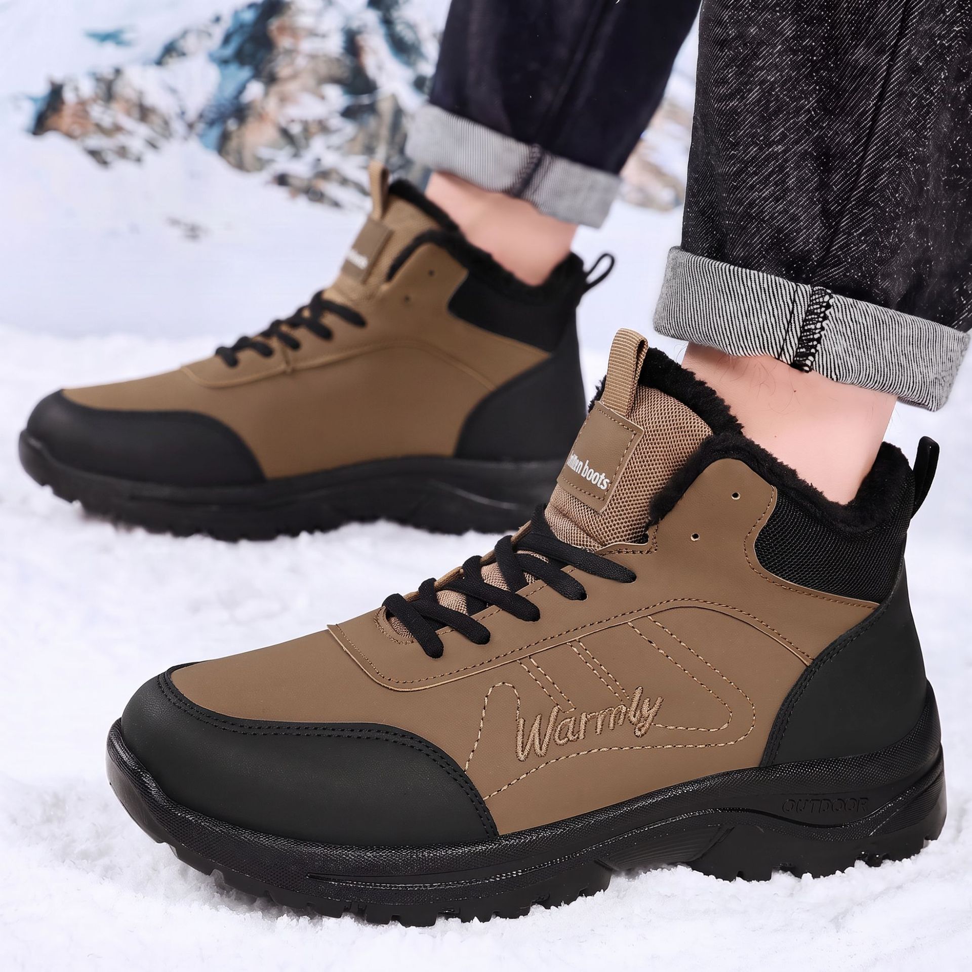 Men Shoes Everyday - Sapatos masculinos de algodão com veludo