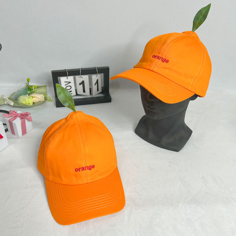 Boné Casual Unissex Laranja co - Men Shoes Models avaliação e preço