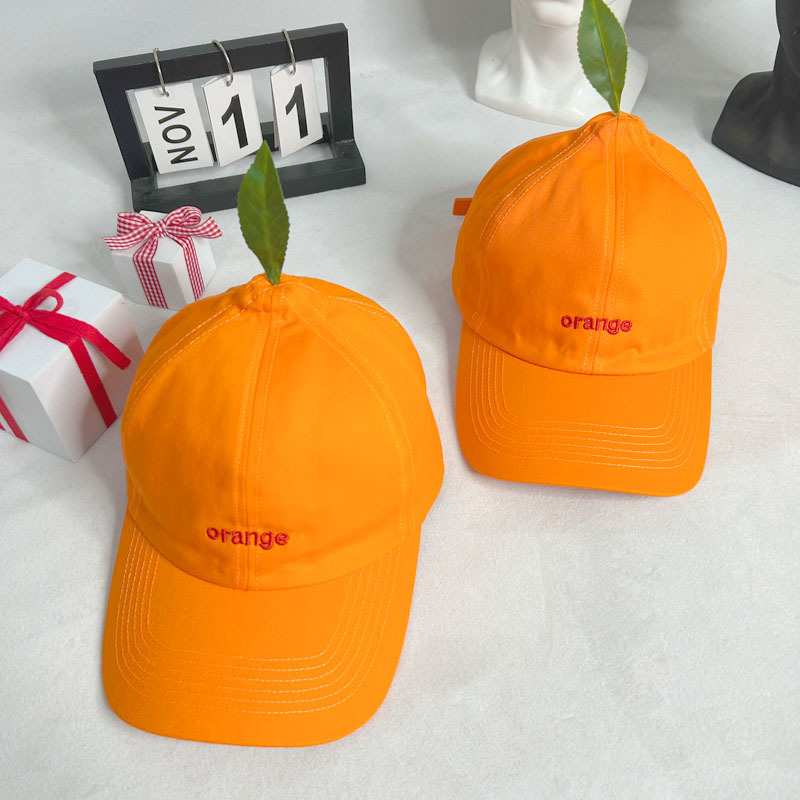 Boné Casual Unissex Laranja co - Men Shoes Models avaliação e preço