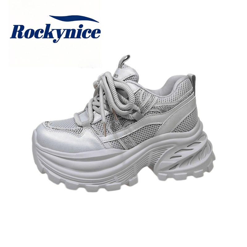 Novos Tênis Chunky Femininos d - Mesh Trainer Breathable avaliação e preço
