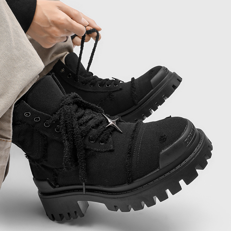 Botas de Plataforma Masculinas - Men Shoes Everyday avaliação e preço