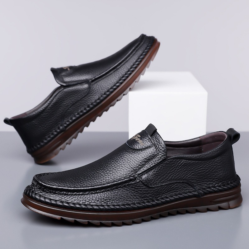 Sapatos masculinos de couro ge - Men'S Shoes Size 43 In Us avaliação e preço