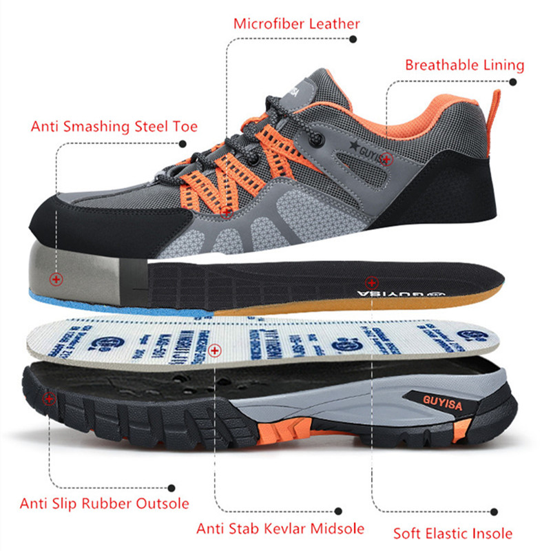 Tênis de segurança para trabal - Men'S Shoes Diabetic avaliação e preço