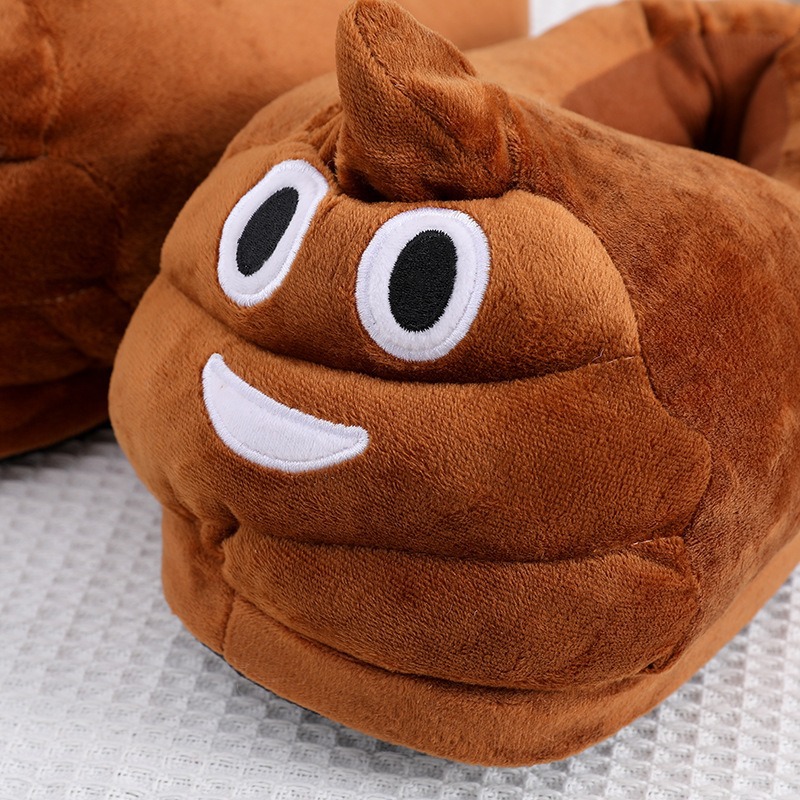 Chinelos de pelúcia com emoji  - Men Shoes Models avaliação e preço