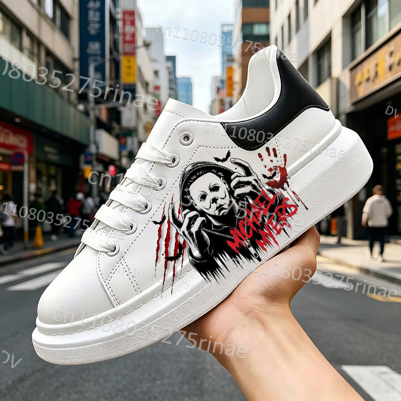 Tênis Branco com Estampa de Mi - Men Shoes Myer avaliação e preço