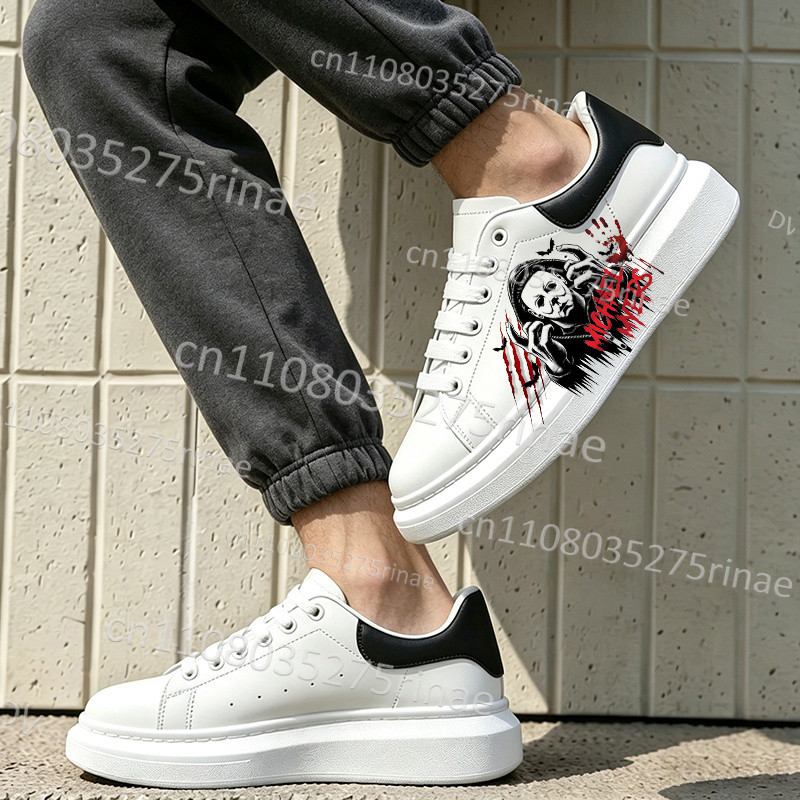 Tênis Branco com Estampa de Mi - Men Shoes Myer avaliação e preço