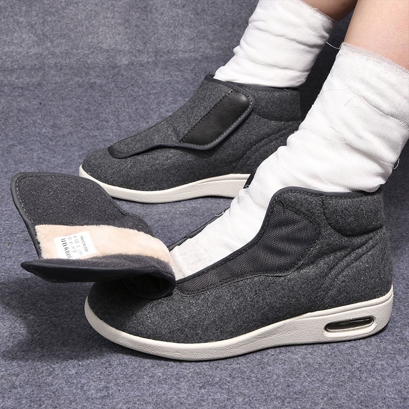 Sapatos de Inverno em Veludo O - Men'S Shoes Diabetic avaliação e preço
